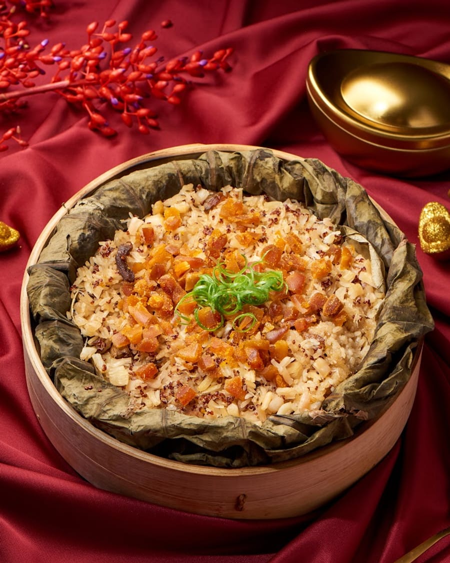 細雨烏金香米糕